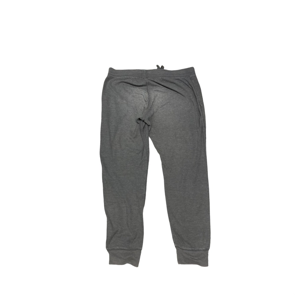 Polo Ralph Lauren Mens Grey Waffle Knit Jogger Sleepwear Lounge Pants Large - Picture 2 of 6